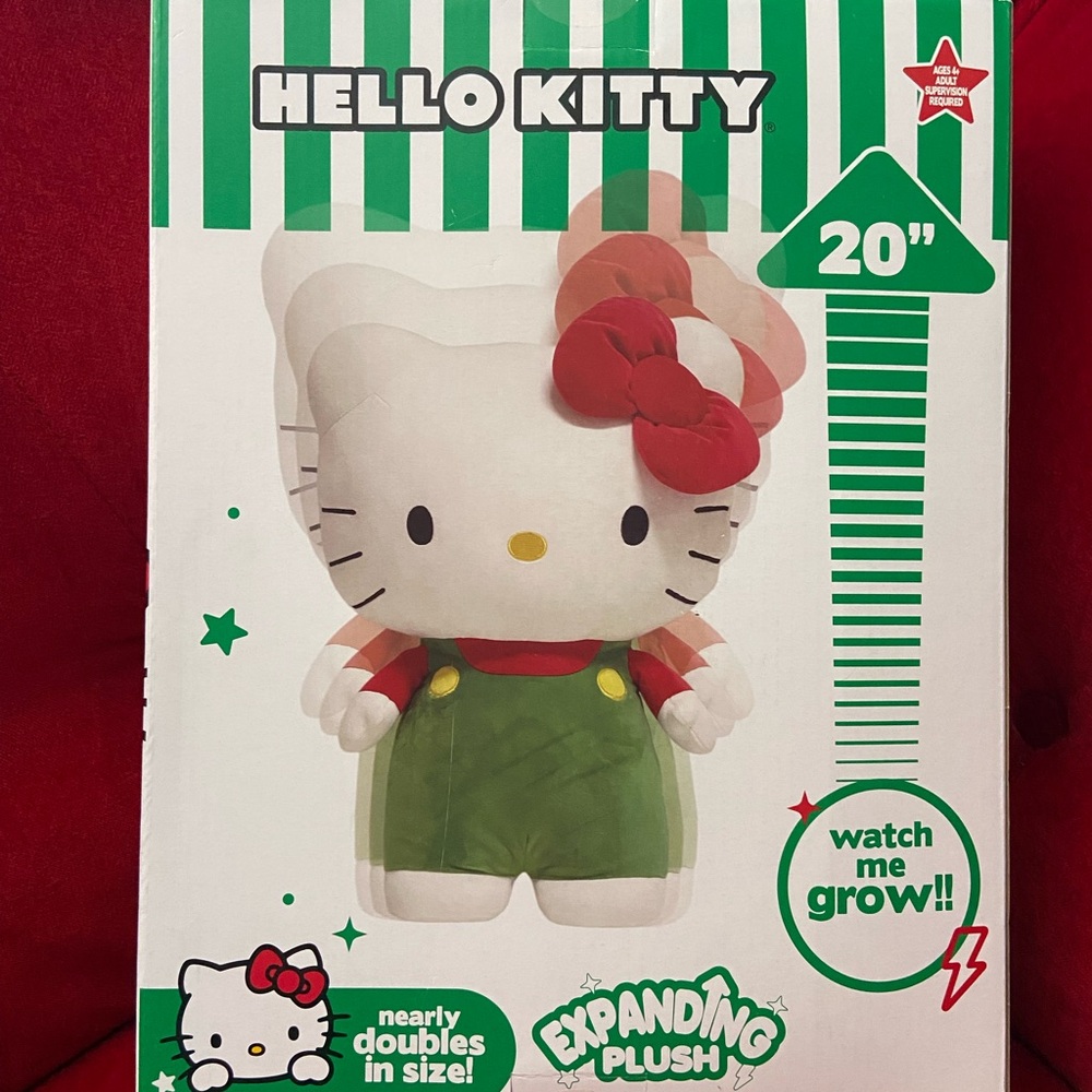 Hello Kitty Plush Doll Pillow NEW